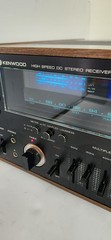 Kenwood Super Eleven High Speed DC Stereo Monster Receiver 125W Working NEW CAPS