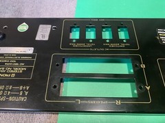 Pioneer SA-6500 II Stereo Integrated Amplifier Parting Out Rear Panel