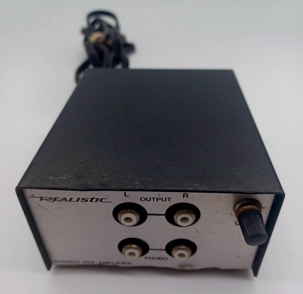 Vintage 1980s Realistic Phono Preamp Model 42-2109 Radio Shack