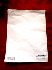 Bose Wave Music System OEM Owner’s Guide/Manual
