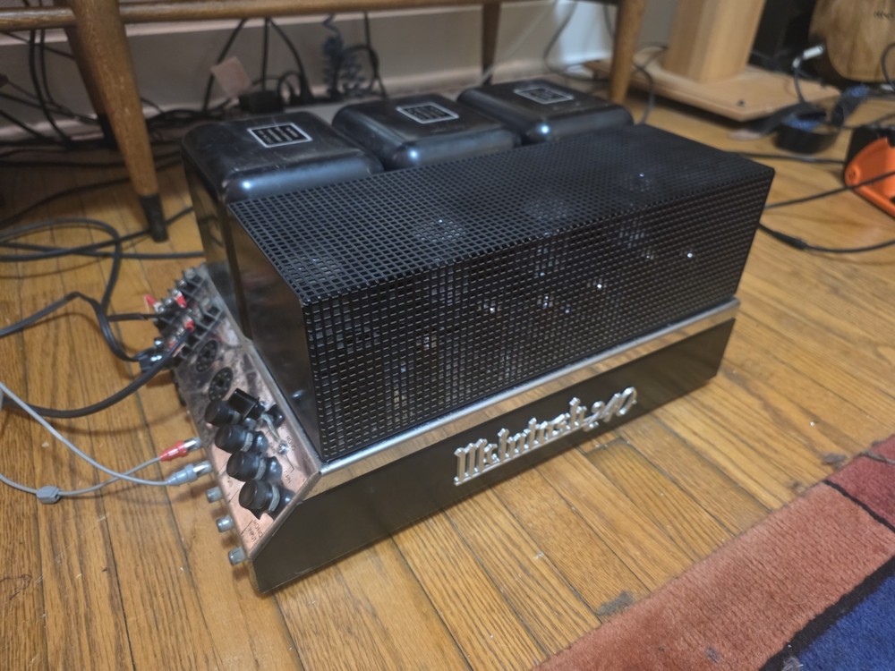 McIntosh MC240 Stereo/Mono Tube Amplifier Serviced 1960s