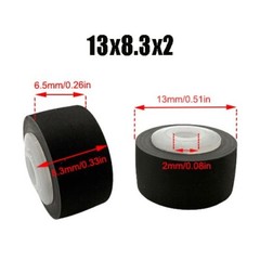 Pinch Roller for SONY TC-WR** TC-WE** boombox Cassette Deck Wheel 13*8.3*2mm