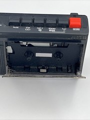 Vintage Realistic CTR-85 Portable Cassette Tape Recorder/Player Working