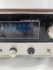 Vintage Fisher Wide Surround 434 4/2 Channel Stereo Receiver AM/FM Radio Works