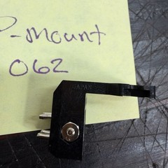 Cartridge Standard mount To P-mount Adapter – Black Color Universal