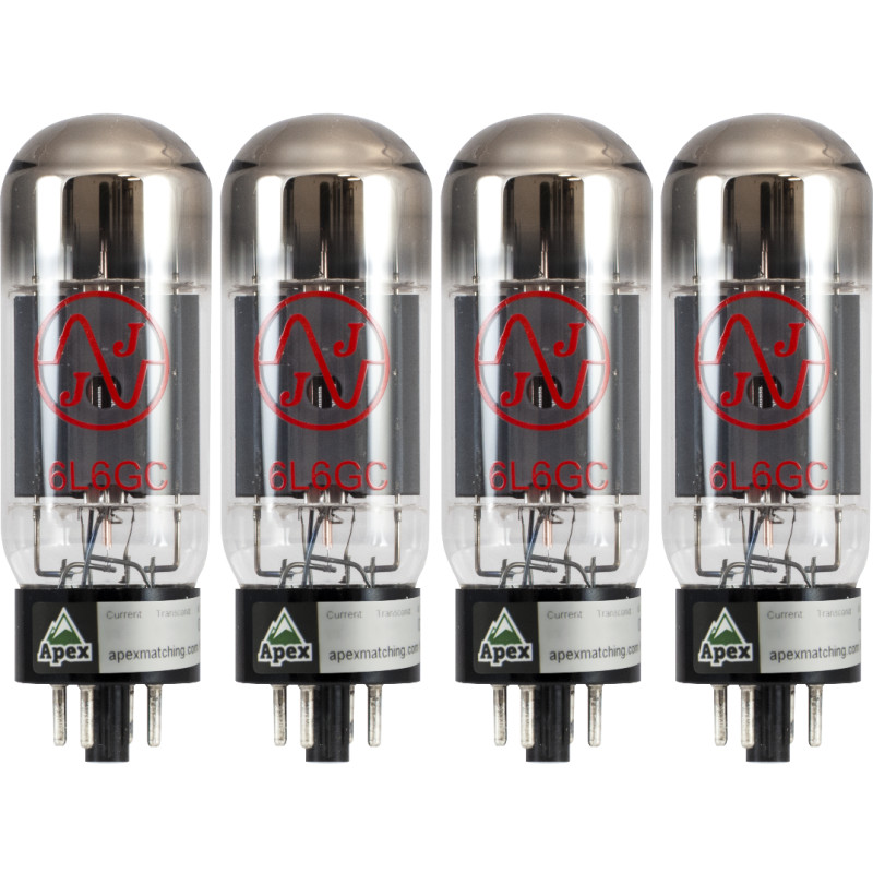 Vacuum Tube, 6L6GC, JJ Electronics, Apex Matched Quad, Power