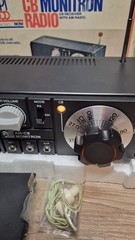 VINTAGE Concept 2000 #616E CB Monitron Radio Receiver P.A. AM Radio Morse Code