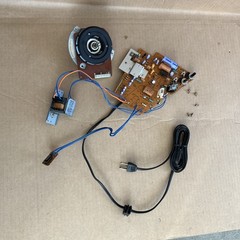 Technics SL-1900 Stereo Turntable Control PCB Board Power Cable Motor