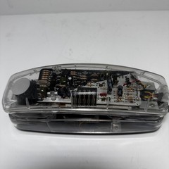 Vintage Conair SW205 Transparent Clear See Through Landline Phone Retro 90s Tech