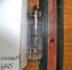 Strong Unknown Gray Plate O Getter 6BQ5 / EL84 Tube – 94