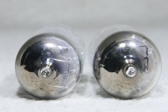 Matched Pair Tung-Sol 12AX7/ECC83 Long Plate Square Getter Very Strong USA