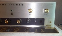 Vintage Fisher Stereo Master Control X-101-C Tube Amplifier