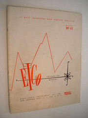 EICO HF-12 Watt Amplifer Build Instruction Manual