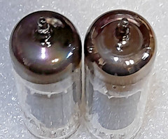 Matched Pair 6BQ5 Sylvania & unbranded Vacuum Tubes, TV-7D Tested – will combine