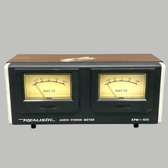 Vintage Realistic APM-100 Audio Power Meter 42-2100 Radio Shack Ships Quickly