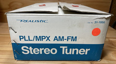 Vintage TM 150 Stereo AM/FM Radio Tuner 31 1956 Realistic/Radio Shack New opened
