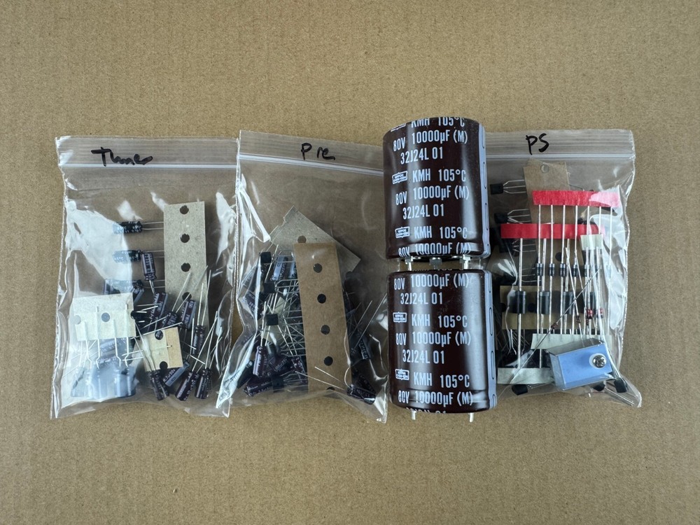 Sony STR-7055 COMPLETE Rebuild Kit Capacitor Upgrade Recap Set