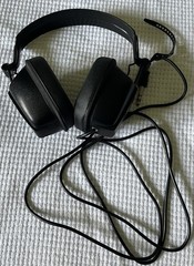 VTG Electrophonic Model 02 Stereo Headphones Headband 3.5mm Jack EUC Collector