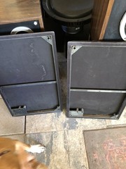 Vintage Zenith Allegro MC3000 Floor Speakers Tested Working