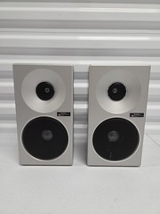 ​Vintage Technics SB-F2 2-Way Linear Phase Speakers Pair Silver Japan – Tested