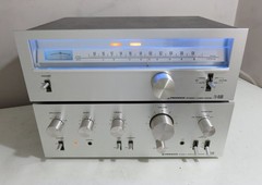 PIONEER 2PC SA-6500 INTEGRATED AMP + TX-6500 TUNER RECAPPED PRO SERVICED + LED’s