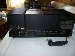 1 Mitsubishi mono/stereo power amplifier model DA-10DC,tested and working.