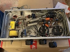 7 Tube 12ax7 12AU7 DIY Preamp Stereo Preamplifier UNTESTED 100v. NO TUBES