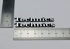 Technics Speaker Badge Logo Emblem Pair