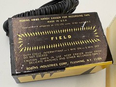 Vintage AKAI X-360 Maintenance, Accessories, Ephemera – Eraser, Demag, Remote