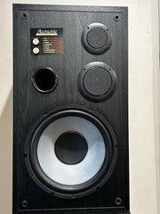 VINTAGE 90S 3 WAY STUDIO MONITOR SPEAKERS 12 INCH 125 WATTS EACH 8 OHM
