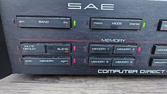 VINTAGE SAE COMPUTER DIRECT LINE DIGITAL TUNER MODEL T101 (FOR PARTS UNTEST) BB4