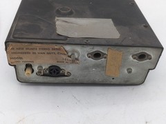 MUNTZ 12 TRACK PLAYS BOTH 4/8 TRACK TAPES WITH FM RADIO CARTRIDGE.