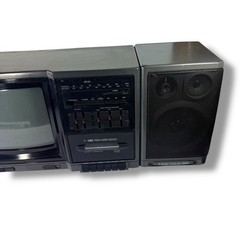 (READ) Vintage General Electric TV Radio Entertainment Center 7-7800A 9.5″ RARE
