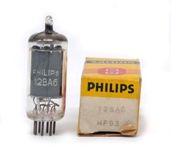 12BA6/HF93 PHILIPS NOS ITALY Tube Röhre Valvola Lampe Valvula Valve 진공관 真空管 电子管