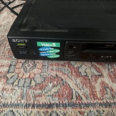 Sony EV-A60 Video8 8mm VCR Deck Powers On