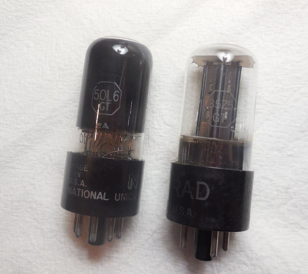 USED NU 50L6GT & Ken-Rad 35Z5GT B&K747