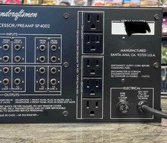 Vintage Soundcraftsmen SP4002 preamp! Serviced and cleaned! Beautiful!