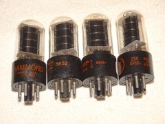 4 x 6V6gt Hytron Tubes *Clear Glass*Very Strong Matched Quad*#14