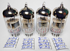 4 pcs NEW 6N23P / ECC88/6DJ8 Voshod tubes Matched Quad