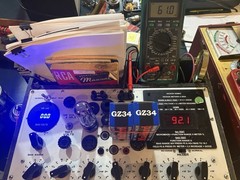 Mullard Reissue GZ34 5AR4 Closely Matched Rectifier Tube Pair – New Dealer Stock