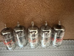Vintage Fender Special Design Pre Amp Tubes 7025 12AT7 Tested