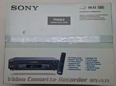 SONY SLV-N71 VHS VCR Plus+ Video Cassette Recorder – New Open Box