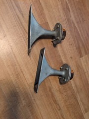 Vtg. 1958 Jensen 16-ohm Horn Tweeters RP-106 with RP-103 metal horn, Working!
