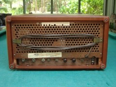 Vintage 1940’s Motorola 7VT5R, Red 7″ Portable TV, #2