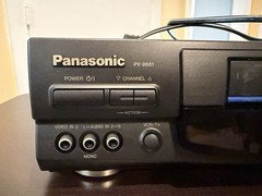Panasonic PV-9661 OmniVision 4-Head Hi-Fi Stereo VHS VCR Working FREE SHIPPING