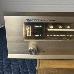 DYNACO FM-5 VINTAGE ANALOG FM STEREO TUNER – SERVICED – CLEANED – TESTED