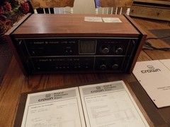 VINTAGE-Crown Power Amplifier Line One/straight Line One , Tested Works