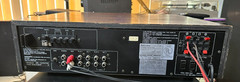 Mitsubishi DA R8 Stereo Receiver Vintage AM FM Phono Woodgrain Japan Tested