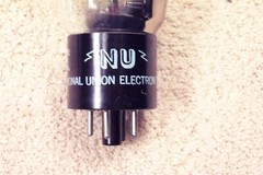 1, NEW in box, National Union 5U4G, tall, shouldered glass, 5U4GB, 17 available
