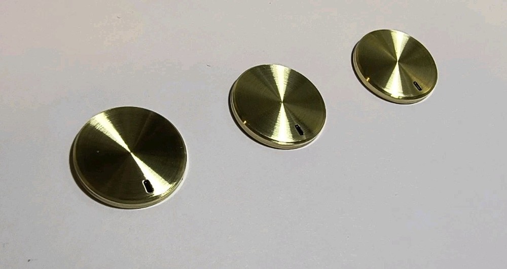 Pioneer SA Style Knob, Caps, Set Of 3, OD .758″
